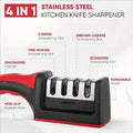 4-in-1 Quick Knife & Scissor Sharpener