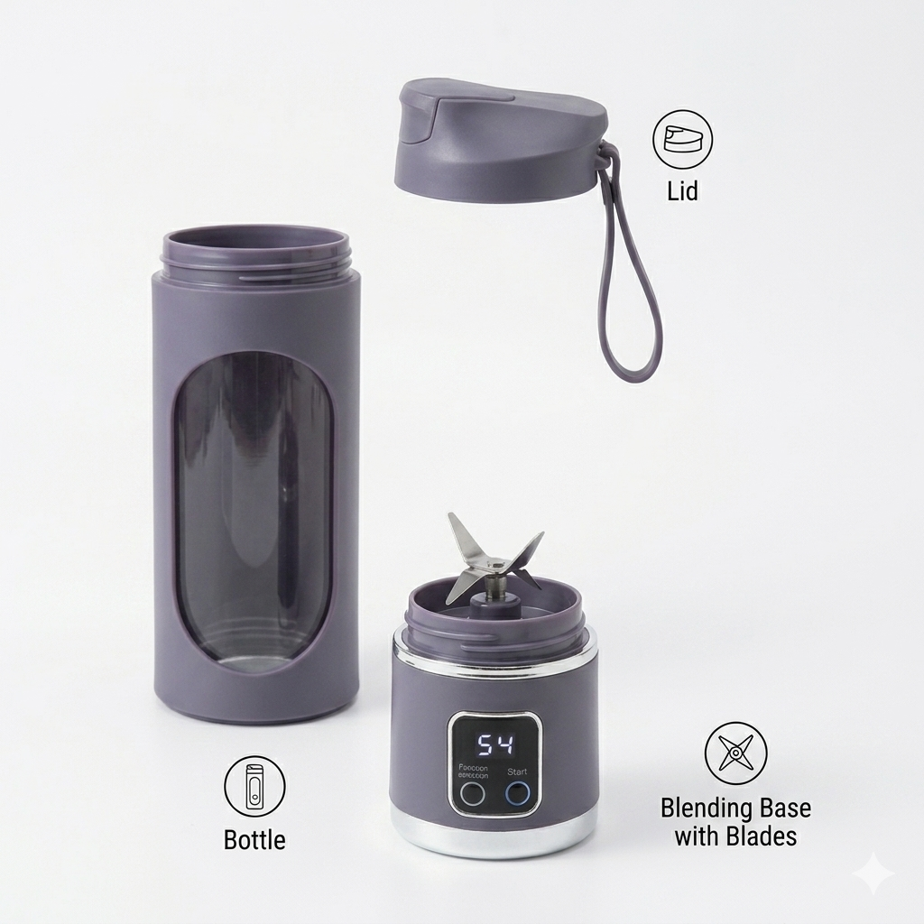 Mini Portable Juicer Bottle