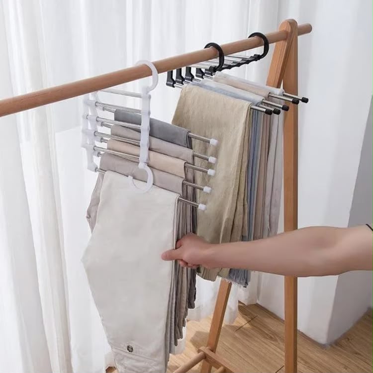 5 in 1 Folding Hanger For Clothes