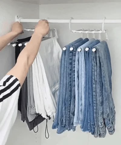 5 in 1 Folding Hanger For Clothes