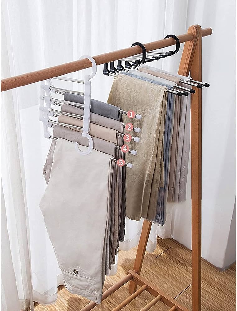 5 in 1 Folding Hanger For Clothes
