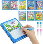 Magic Water Colouring Book