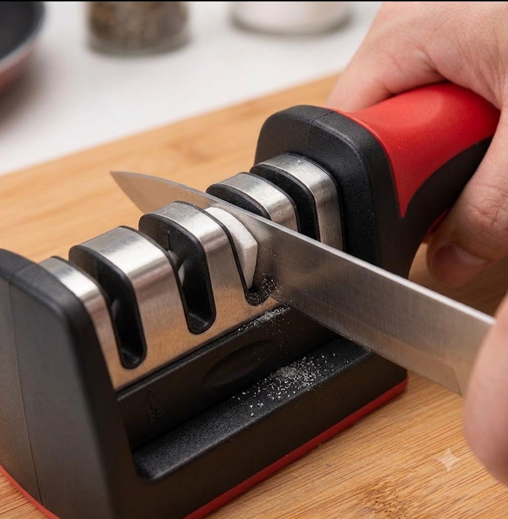 4-in-1 Quick Knife & Scissor Sharpener